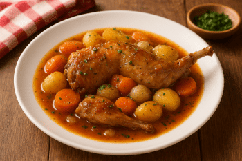 Lapin à la berrichonne