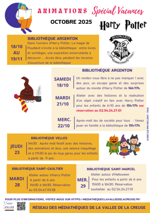 animations bibliotheques